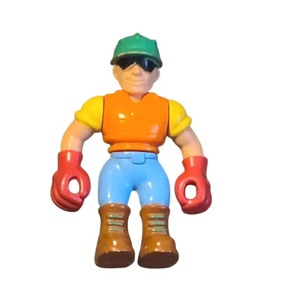 Construction Worker Like Imaginext Great Adventures Action Figure Fisher-Price